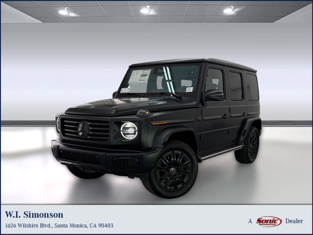 New 2026 Mercedes-Benz G-Class 4MATIC SUV