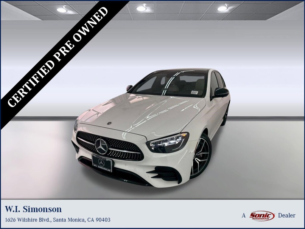 Certified 2022 Mercedes-Benz E-Class E 350 Sedan