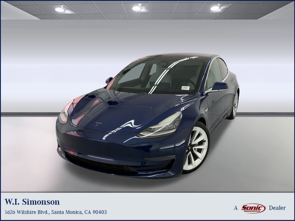 Used 2018 Tesla Model 3 Long Range Battery Sedan