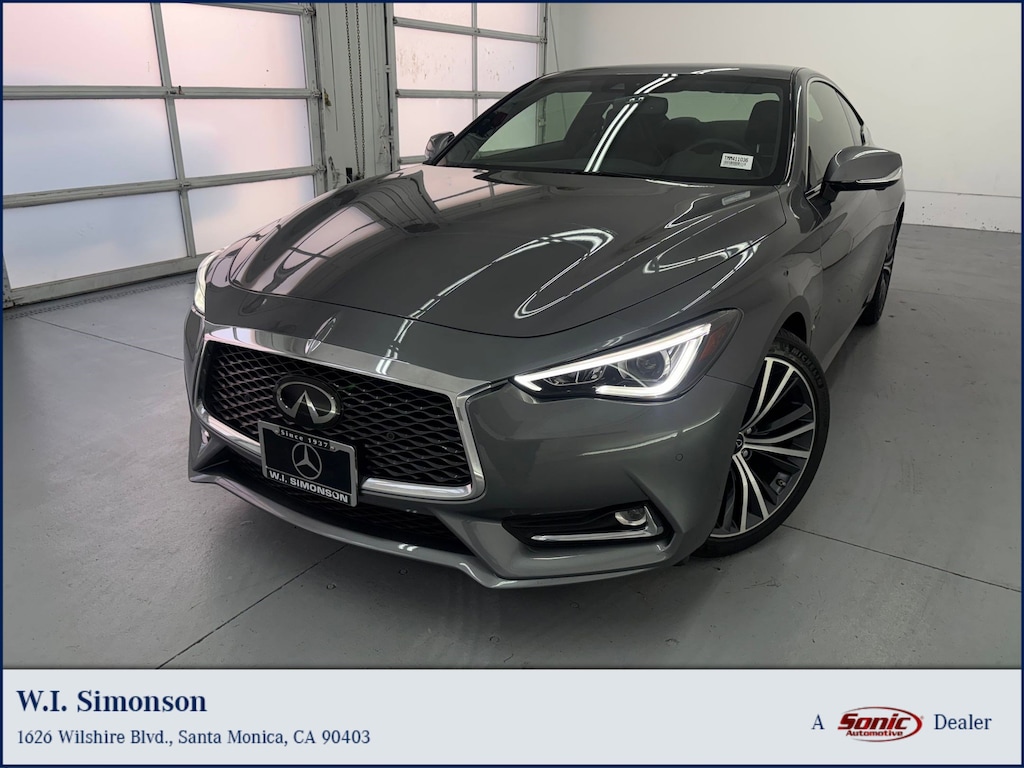 Used 2021 INFINITI Q60 3.0t LUXE Coupe