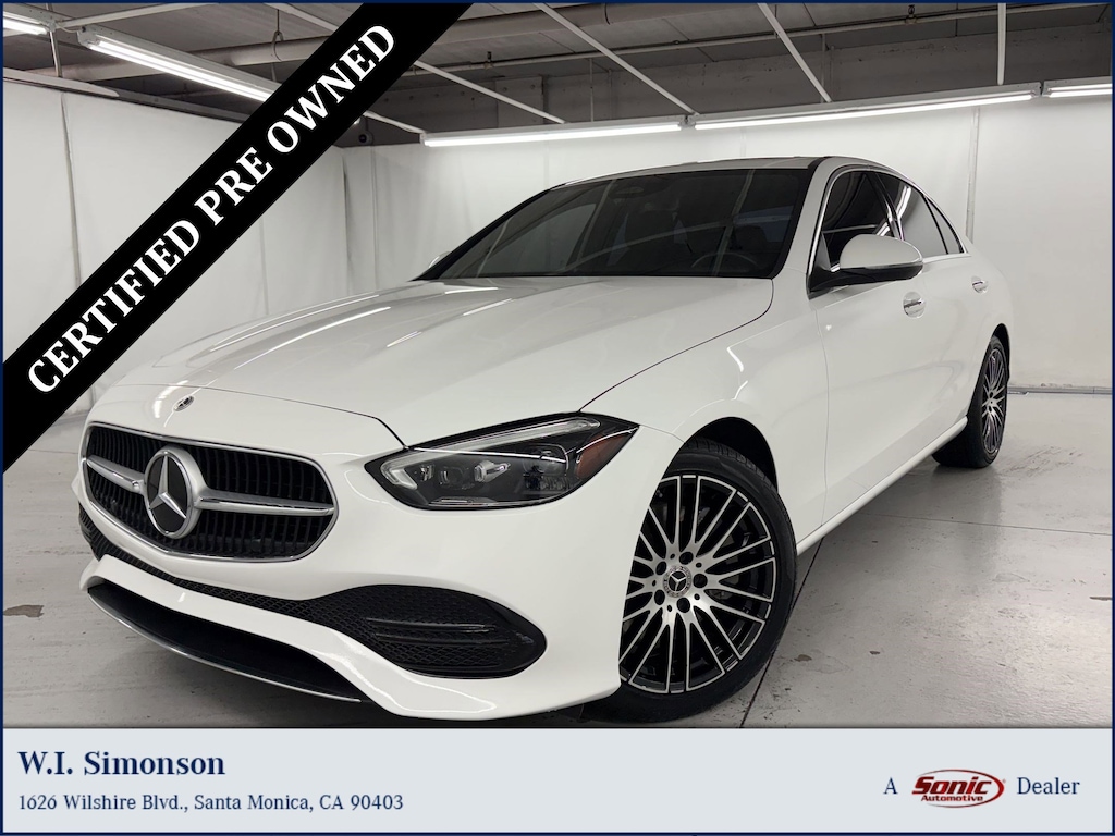 Certified 2023 Mercedes-Benz C-Class C 300 Sedan