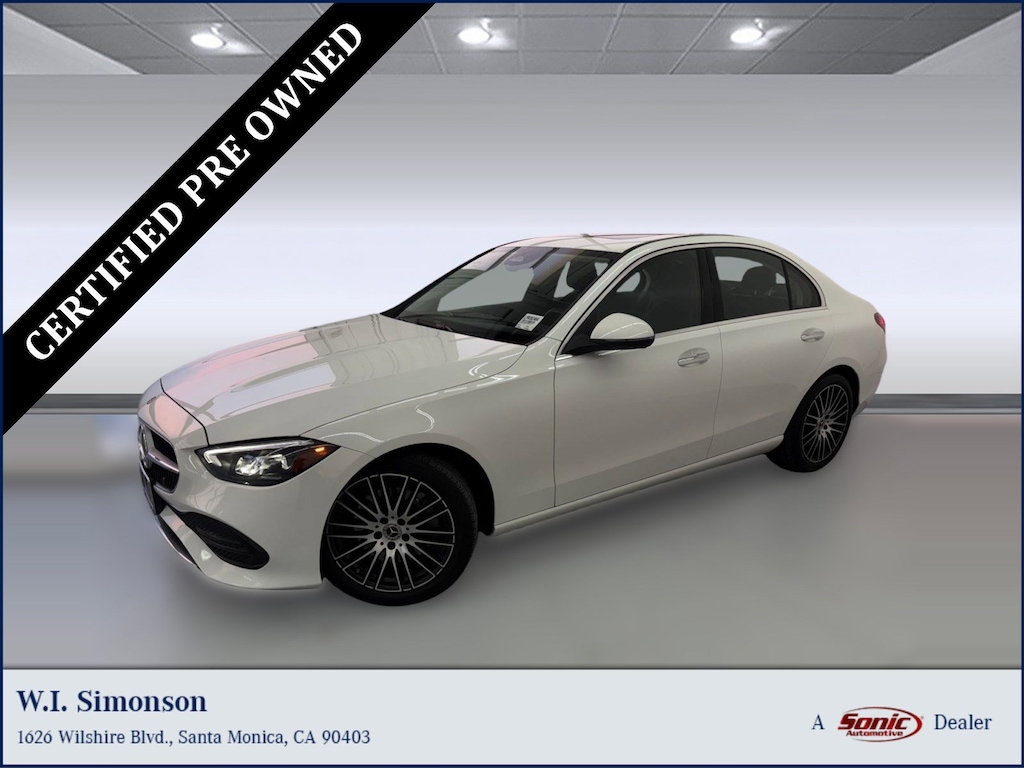 Certified 2023 Mercedes-Benz C-Class C 300 Sedan
