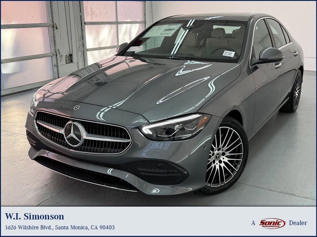 New 2025 Mercedes-Benz C-Class C 300 4MATIC Sedan