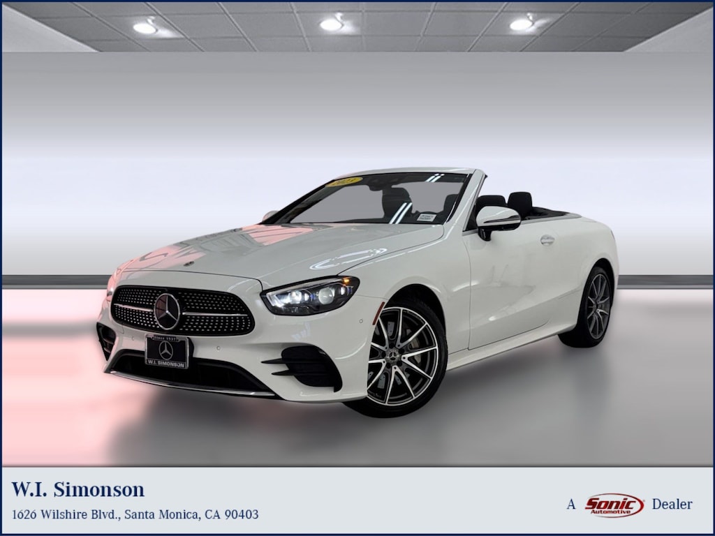 Certified 2023 Mercedes-Benz E-Class E 450 Convertible