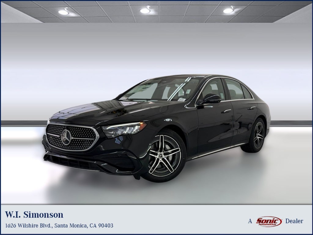 New 2026 Mercedes-Benz E-Class Sedan