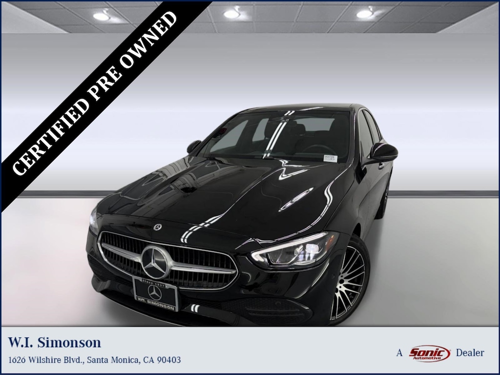 Certified 2025 Mercedes-Benz C-Class C 300 Sedan