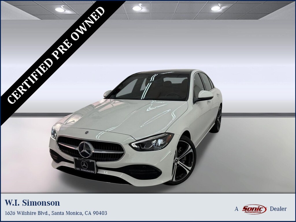 Certified 2025 Mercedes-Benz C-Class C 300 Sedan