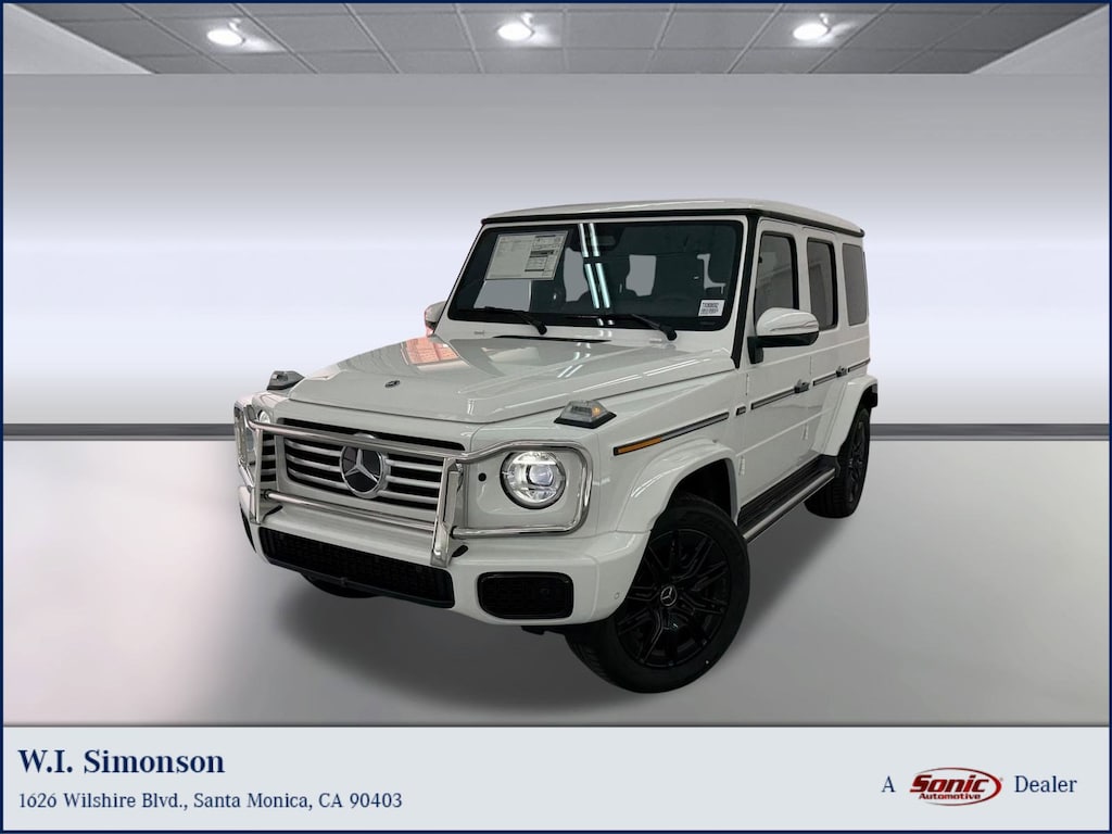 New 2026 Mercedes-Benz G-Class 4MATIC SUV
