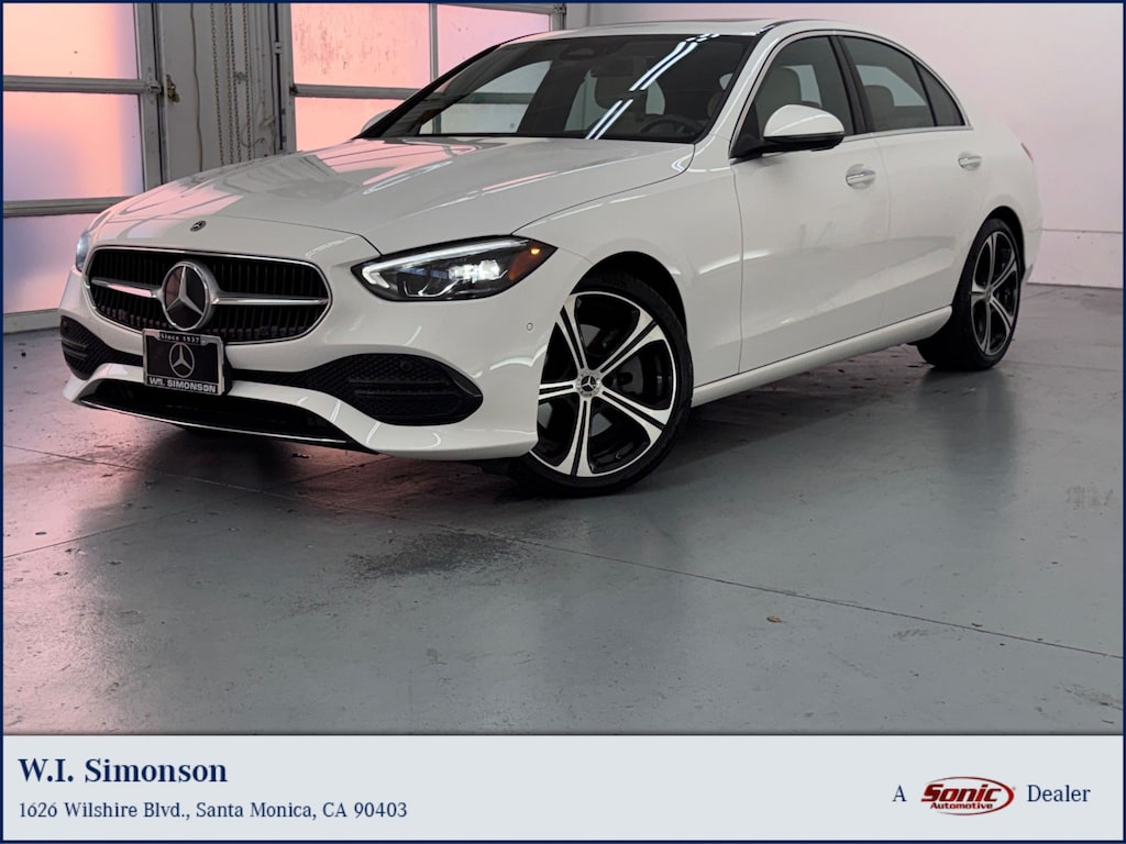 Certified 2024 Mercedes-Benz C-Class C 300 Sedan