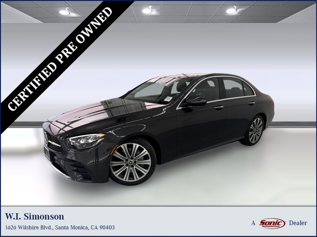 Certified 2022 Mercedes-Benz E-Class E 350 Sedan