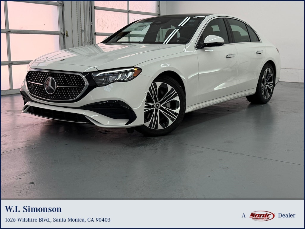 New 2026 Mercedes-Benz E-Class Sedan