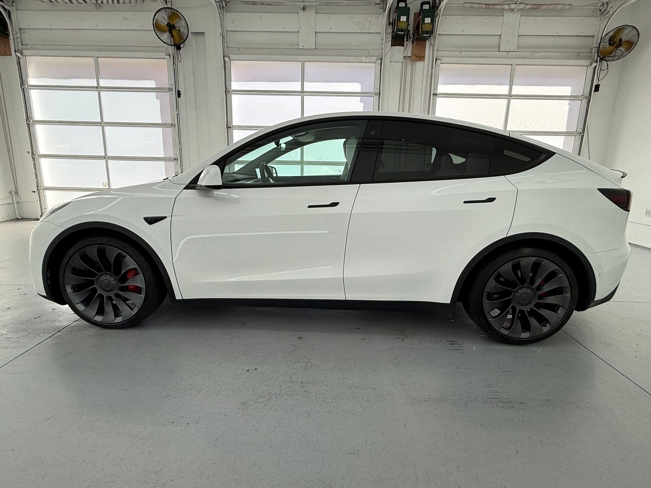 Used 2021 Tesla Model Y Performance with VIN 5YJYGDEF7MF209374 for sale in Santa Monica, CA