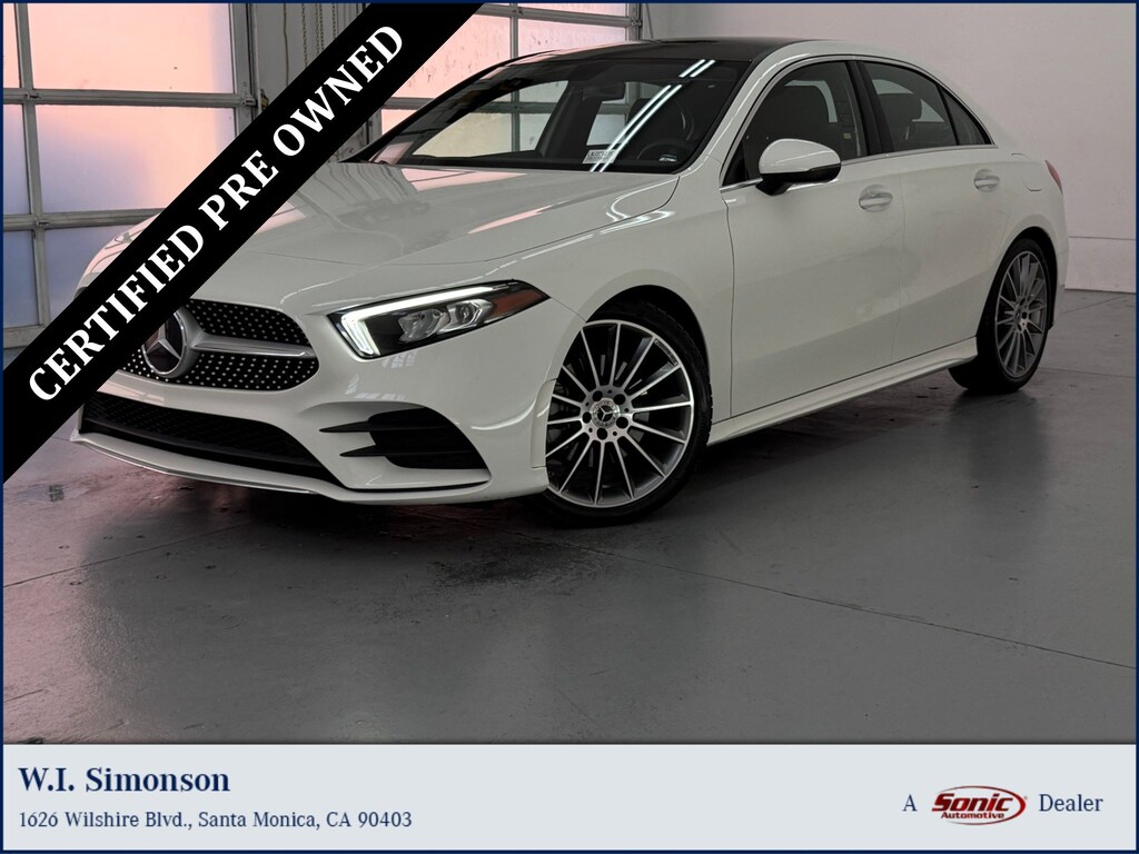 Certified 2022 Mercedes-Benz A-Class A 220 Sedan