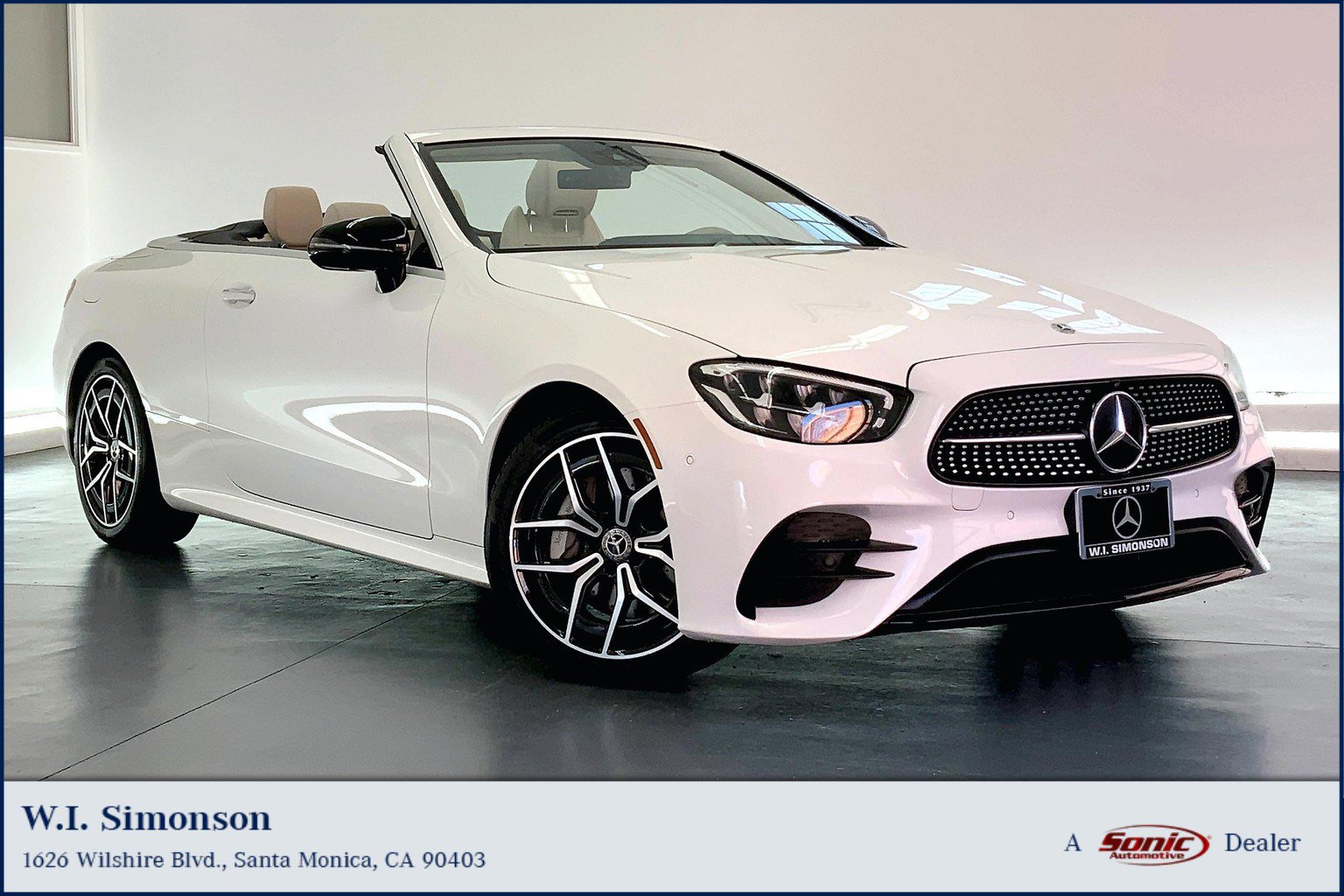 Mercedes-Benz E-Class Cabriolet (A238) 2017-present Car-Bags