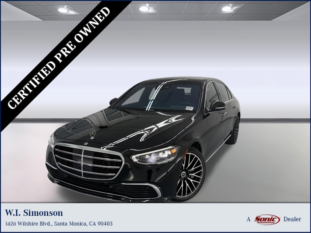 Certified 2022 Mercedes-Benz S-Class S 580 Sedan