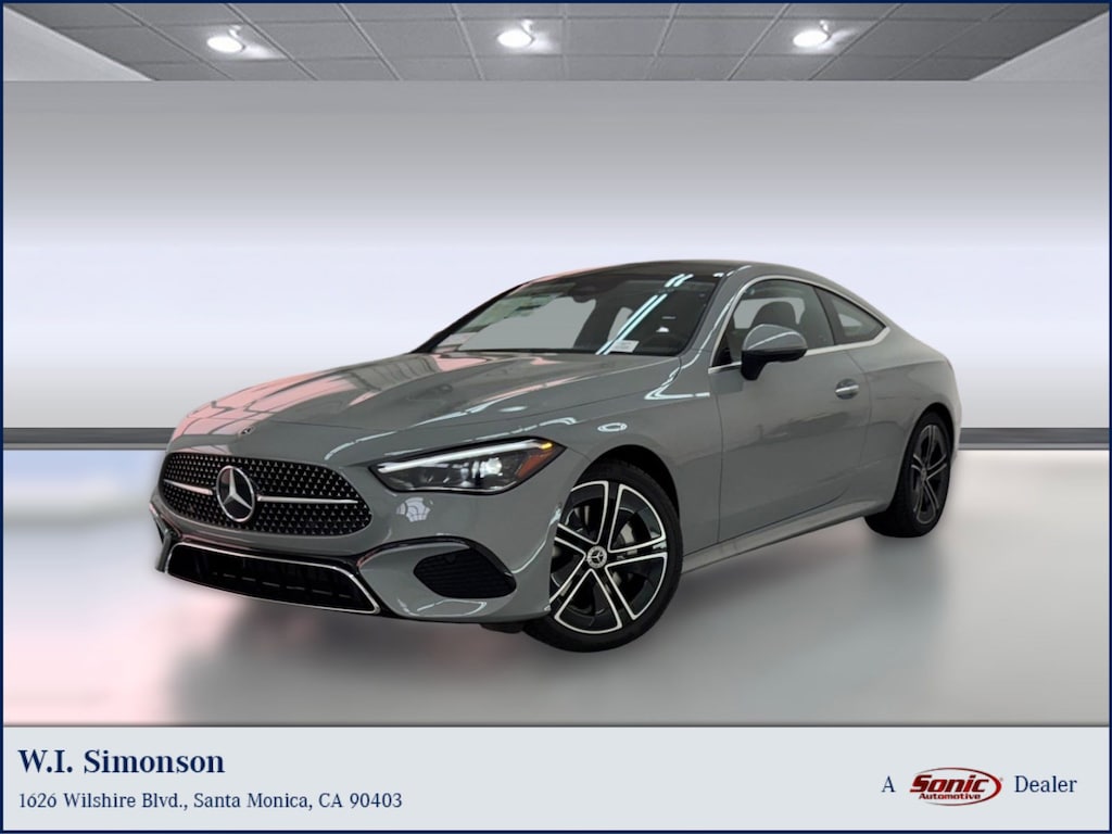 New 2026 Mercedes-Benz CLE 300 4MATIC Coupe