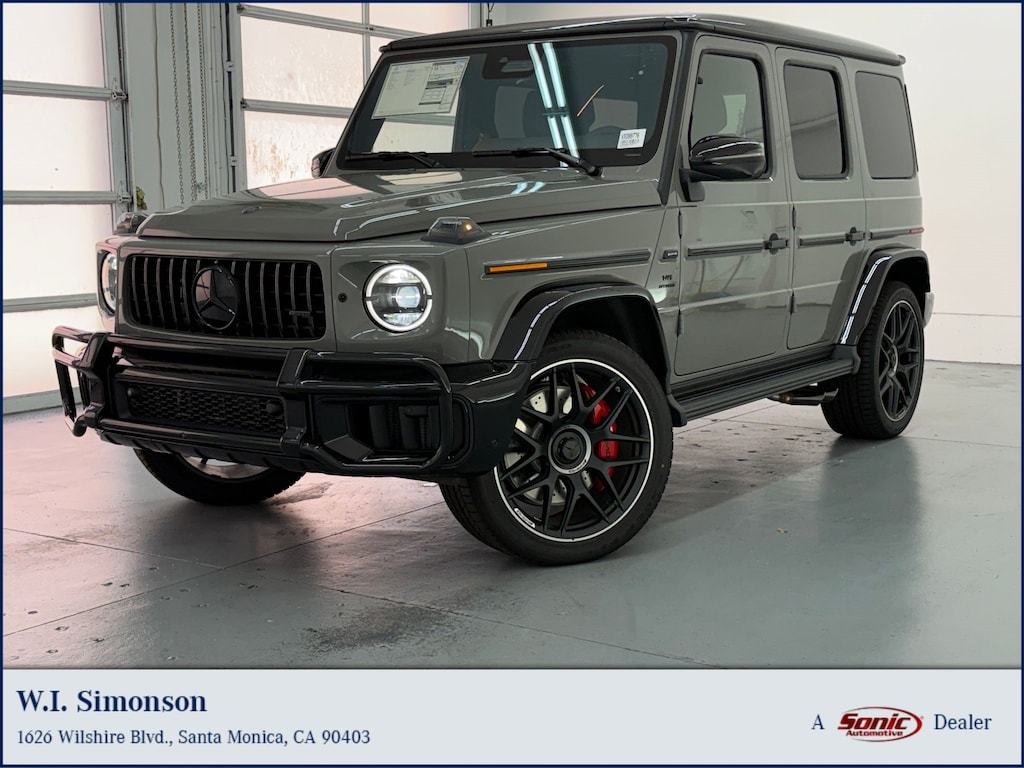 New 2027 Mercedes-Benz AMG G 63 Base SUV