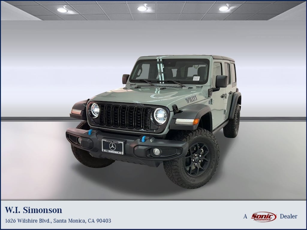 Used 2024 Jeep Wrangler 4xe Willys SUV