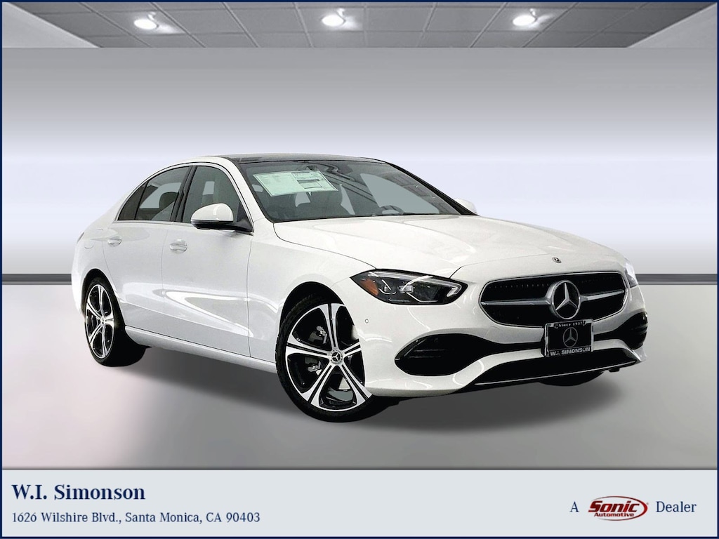 Certified 2025 Mercedes-Benz C-Class C 300 Sedan