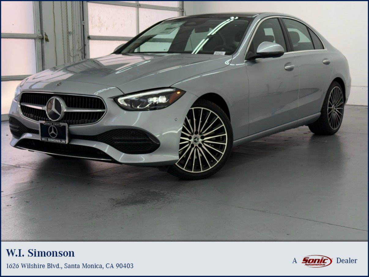 New 2026 Mercedes-Benz C-Class C 300 Sedan
