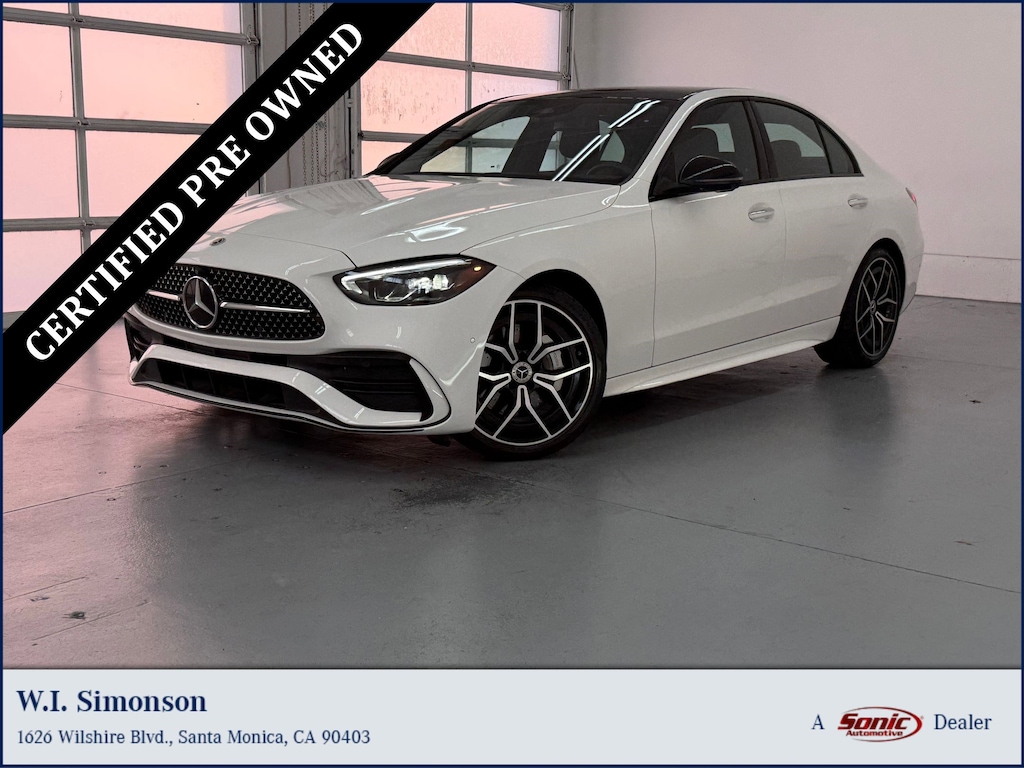 Certified 2023 Mercedes-Benz C-Class C 300 Sedan