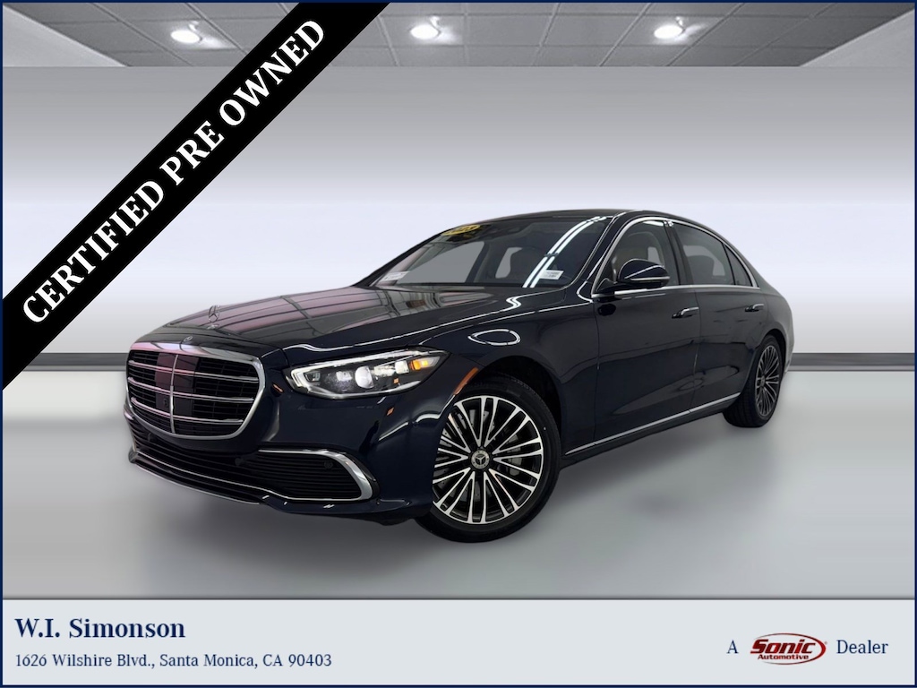 Certified 2023 Mercedes-Benz S-Class S 500 Sedan