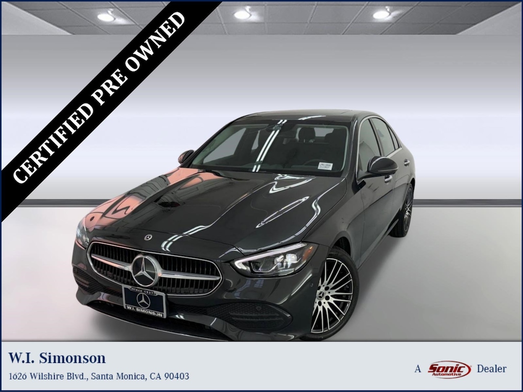 Certified 2023 Mercedes-Benz C-Class C 300 Sedan