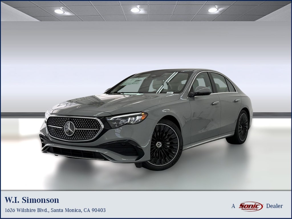 New 2026 Mercedes-Benz E-Class Sedan