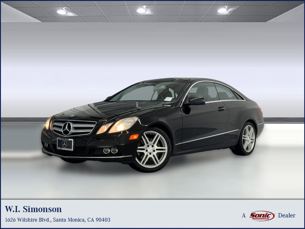 Used 2010 Mercedes-Benz E-Class E 350 Coupe