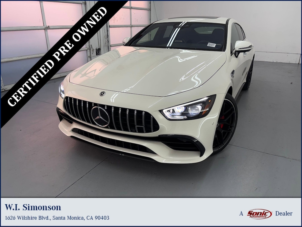 Certified 2022 Mercedes-Benz AMG GT 53 AMG GT 53 Hatchback