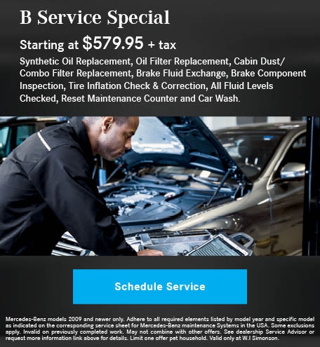 Mercedes Benz Auto Service Specials In Santa Monica Wi