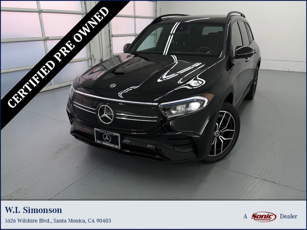 Certified 2023 Mercedes-Benz EQB 250+ EQB 250+ SUV