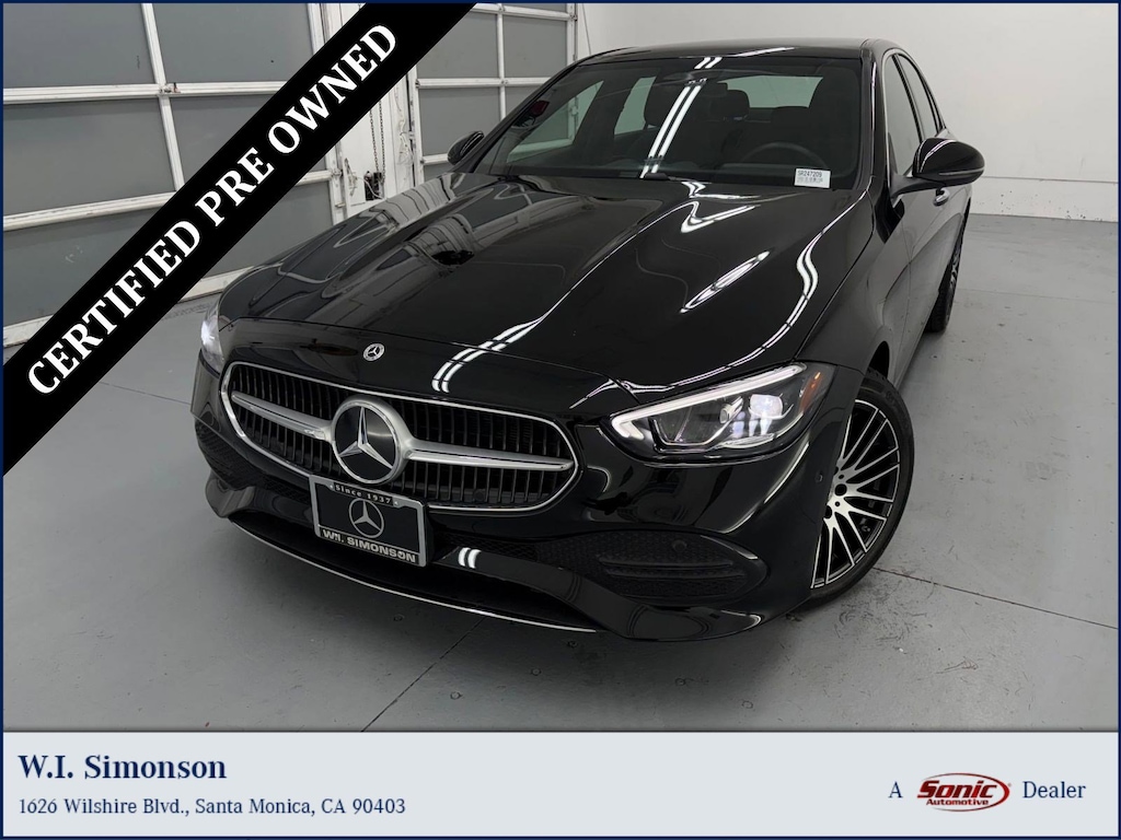Certified 2025 Mercedes-Benz C-Class C 300 Sedan