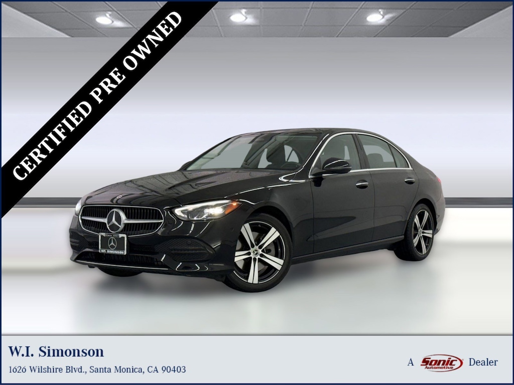 Certified 2024 Mercedes-Benz C-Class C 300 Sedan