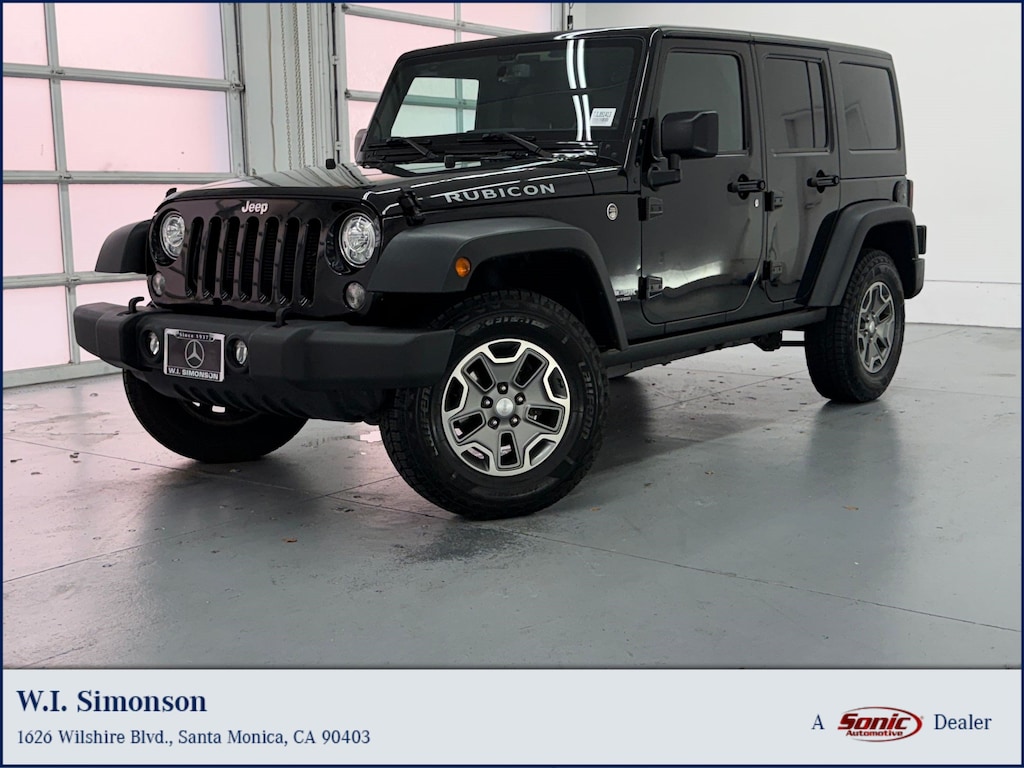 Used 2018 Jeep Wrangler JK Rubicon SUV