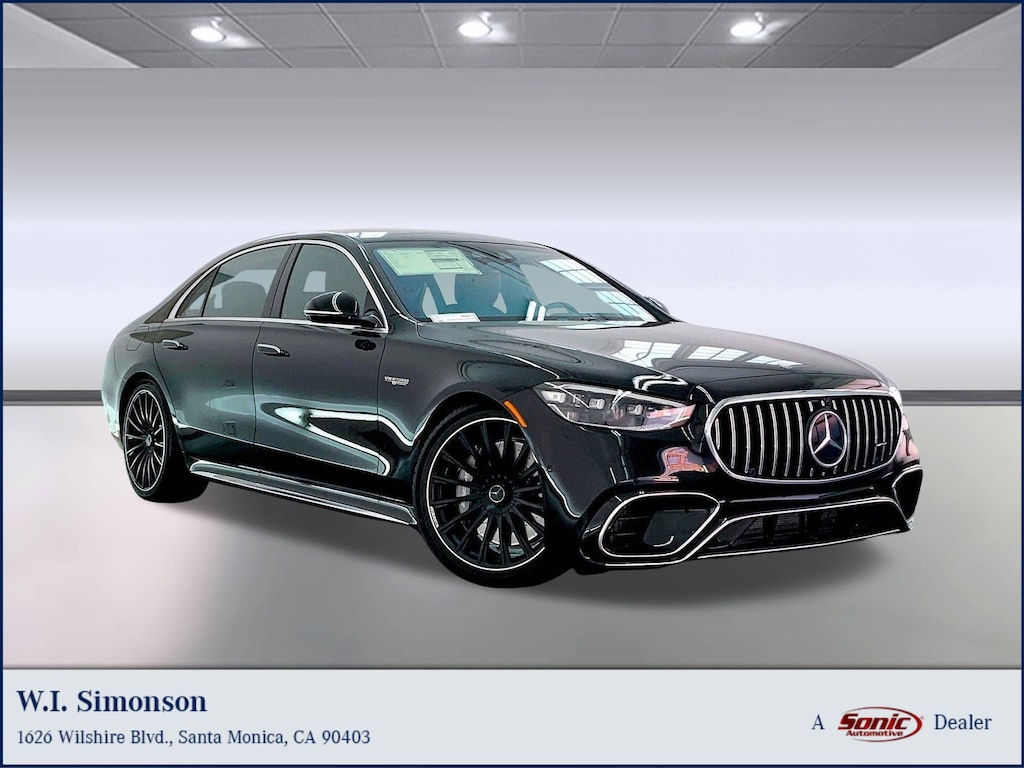 New 2025 Mercedes-Benz AMG S 63 E Base Sedan
