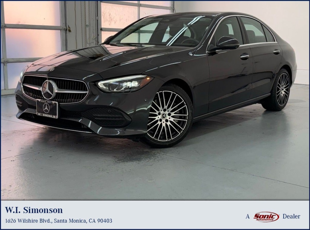 New 2026 Mercedes-Benz C 300 Sedan