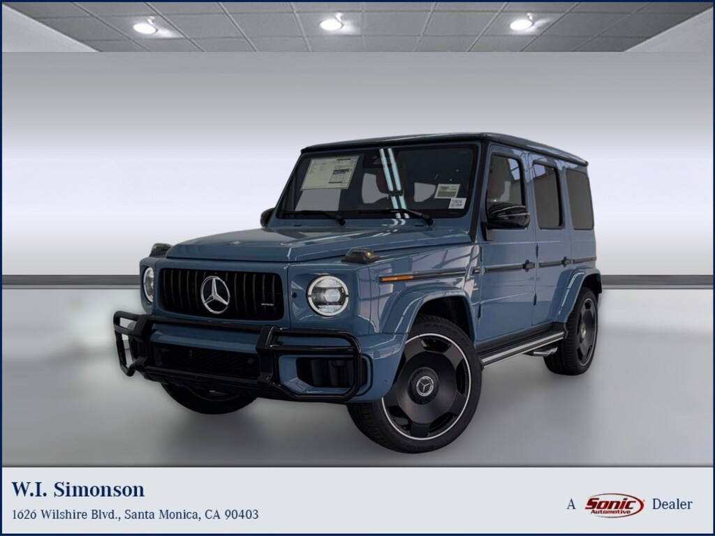 New 2026 Mercedes-Benz AMG G 63 4MATIC SUV