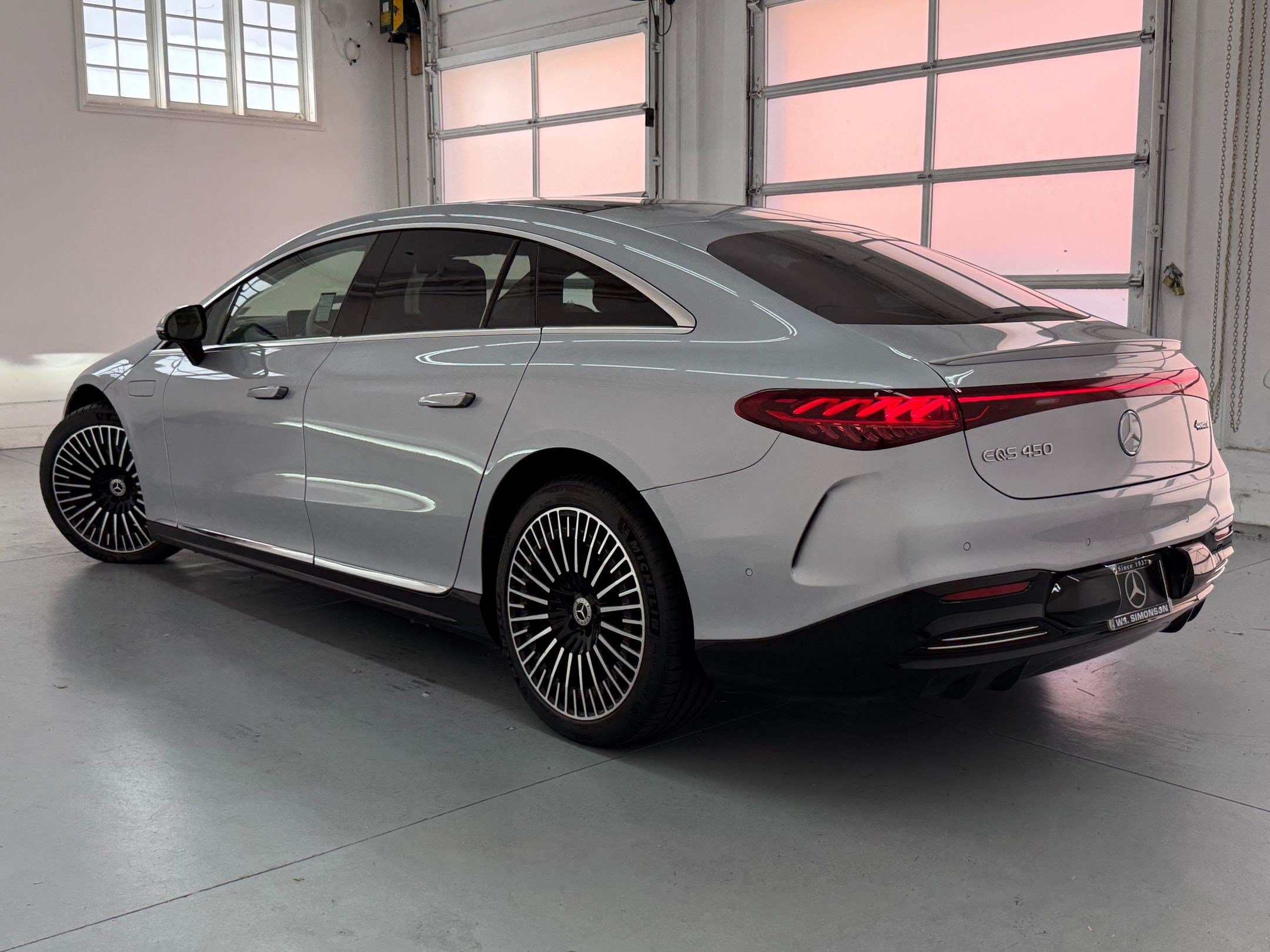 Certified 2023 Mercedes-Benz EQS Base with VIN W1KCG2EBXPA039669 for sale in Santa Monica, CA