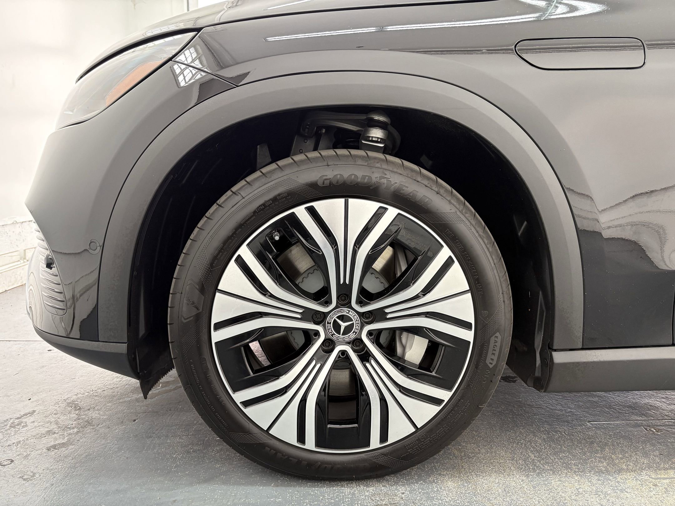 Certified 2025 Mercedes-Benz EQE SUV Base with VIN 4JGGM2BB1SA062836 for sale in Santa Monica, CA