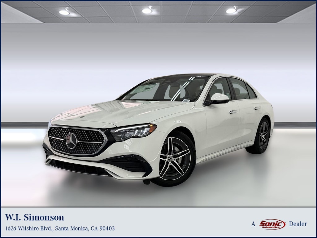 New 2026 Mercedes-Benz E-Class Sedan
