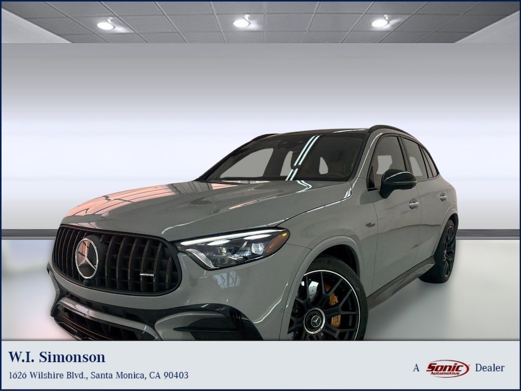 New 2025 Mercedes-Benz AMG GLC 63 4MATIC SUV