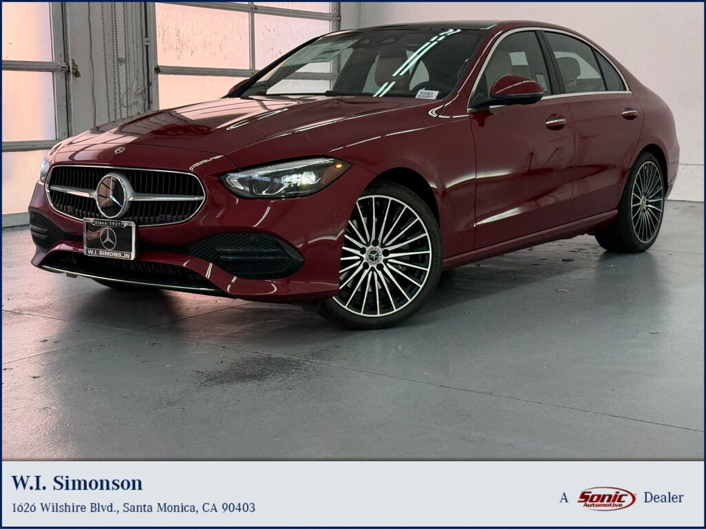 New 2026 Mercedes-Benz C 300 Sedan