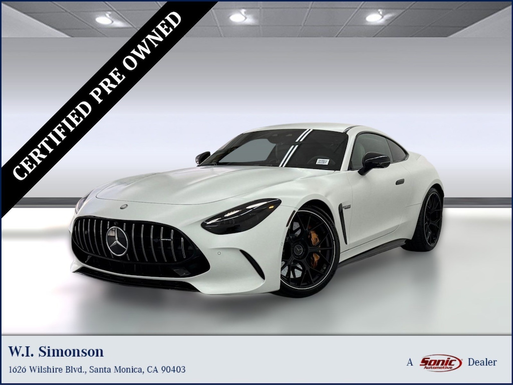 Certified 2025 Mercedes-Benz AMG GT 63 AMG GT 63 S E Performance Coupe
