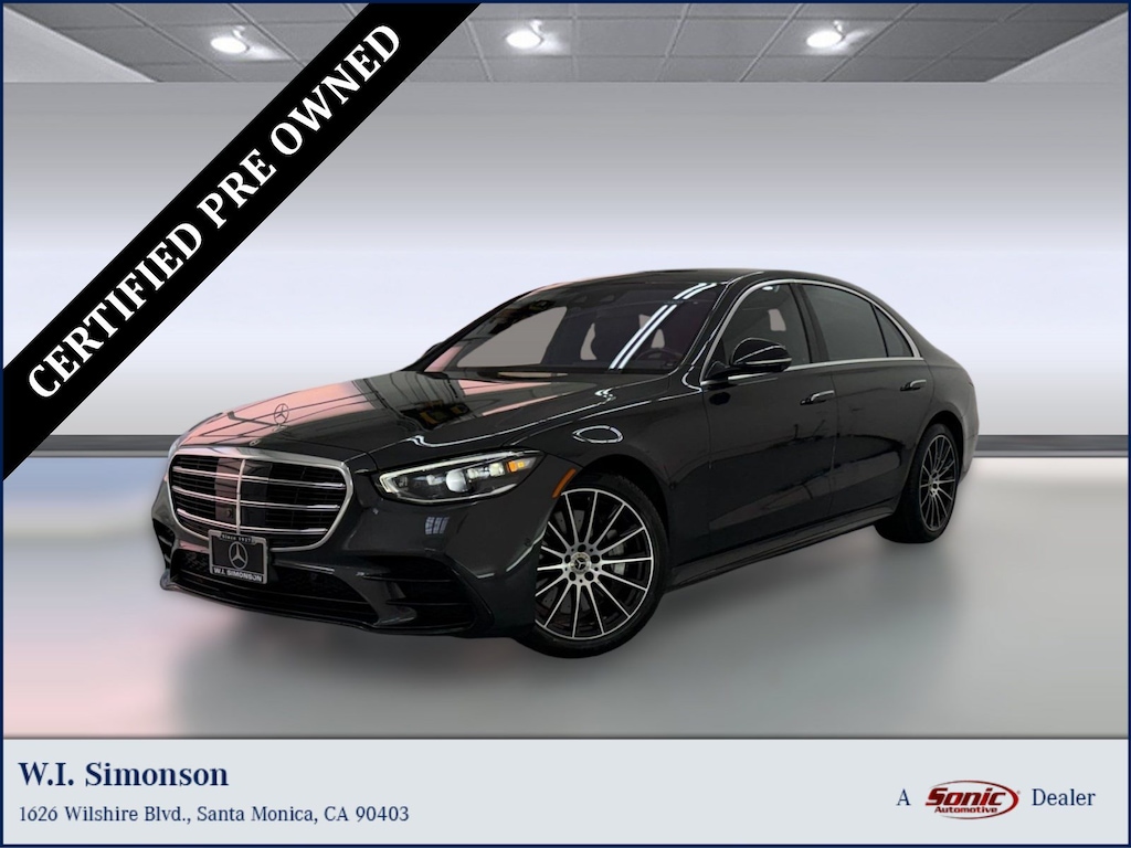 Certified 2022 Mercedes-Benz S-Class S 580 Sedan