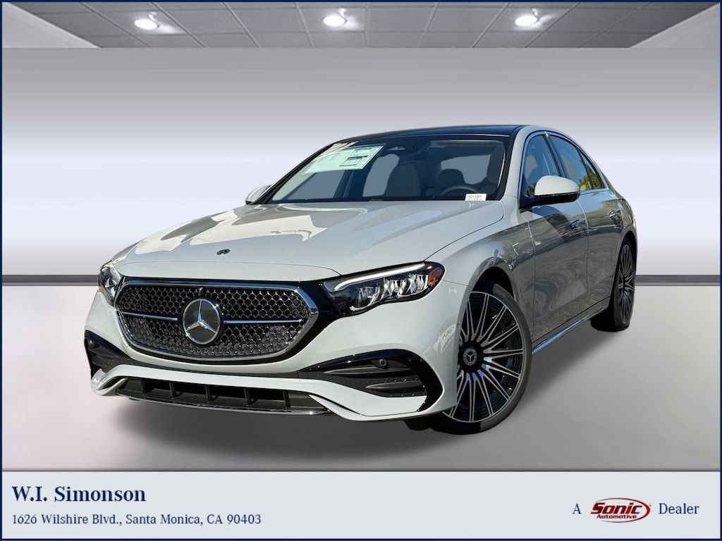 New 2026 Mercedes-Benz E-Class Sedan