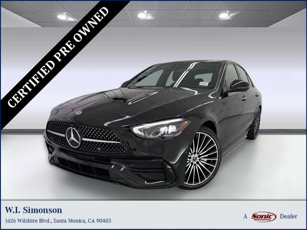 Certified 2023 Mercedes-Benz C-Class C 300 Sedan