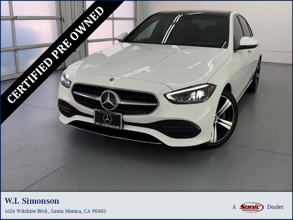 Certified 2023 Mercedes-Benz C-Class C 300 Sedan