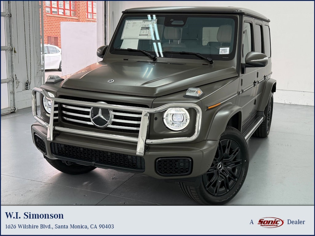 New 2026 Mercedes-Benz G-Class G 550 SUV