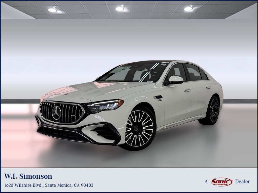 New 2026 Mercedes-Benz AMG E 53 E 4MATIC Sedan